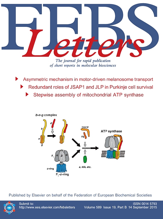 Go to journal home page - FEBS Letters